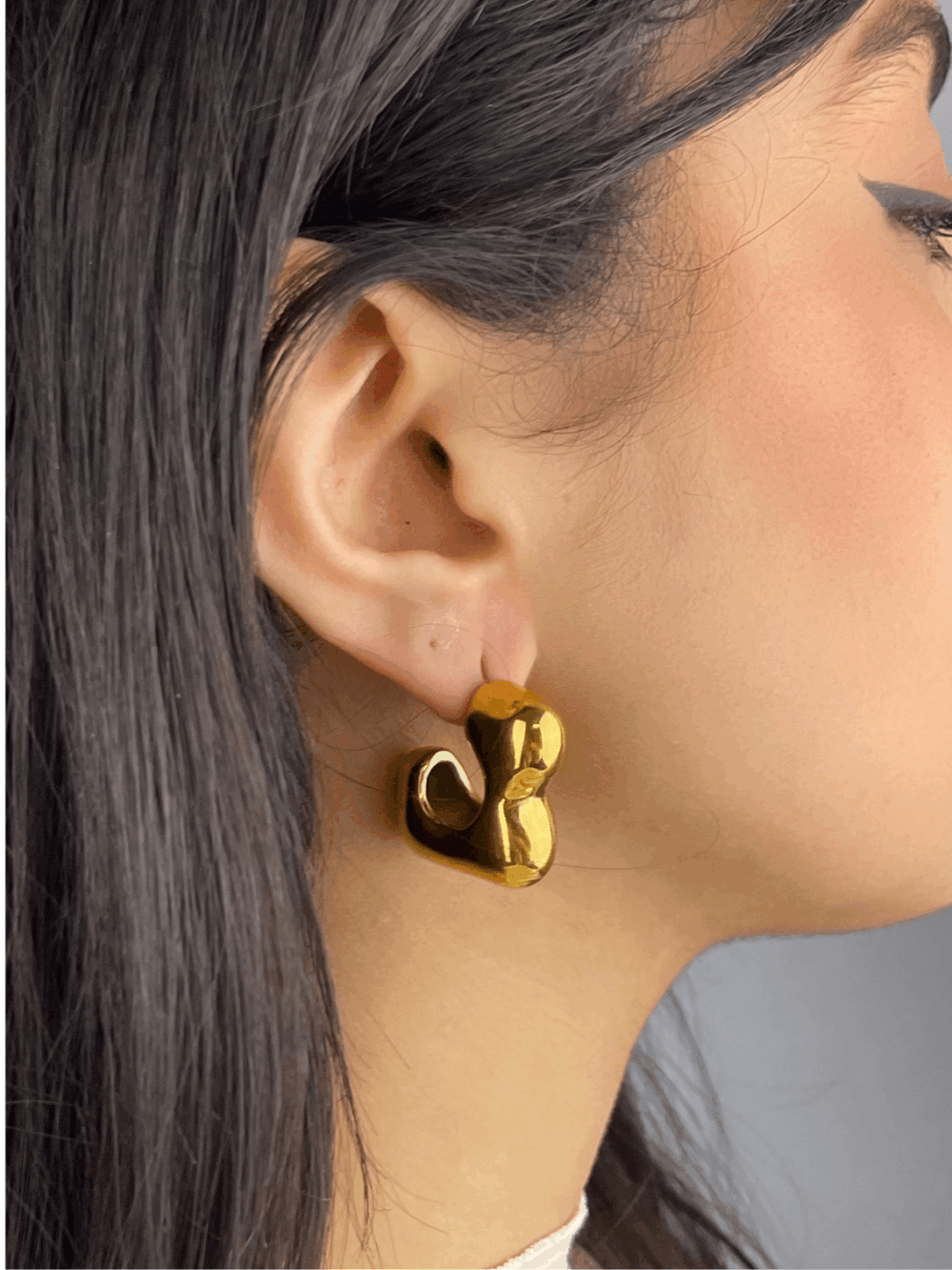 Earrings Golden, photo 1