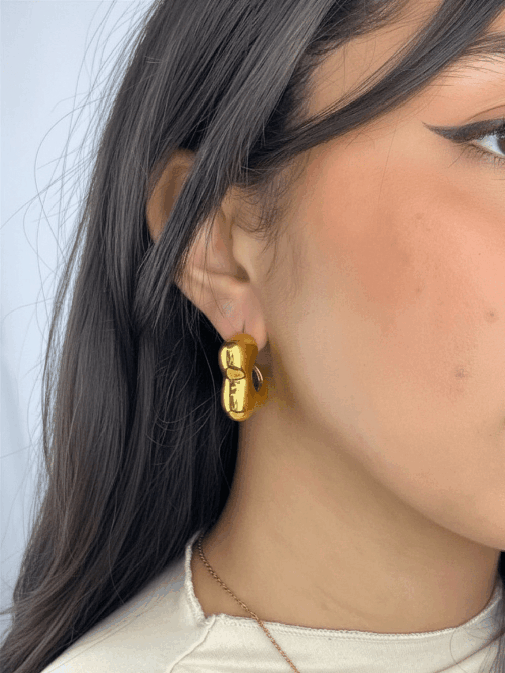 Earrings Golden, photo 2