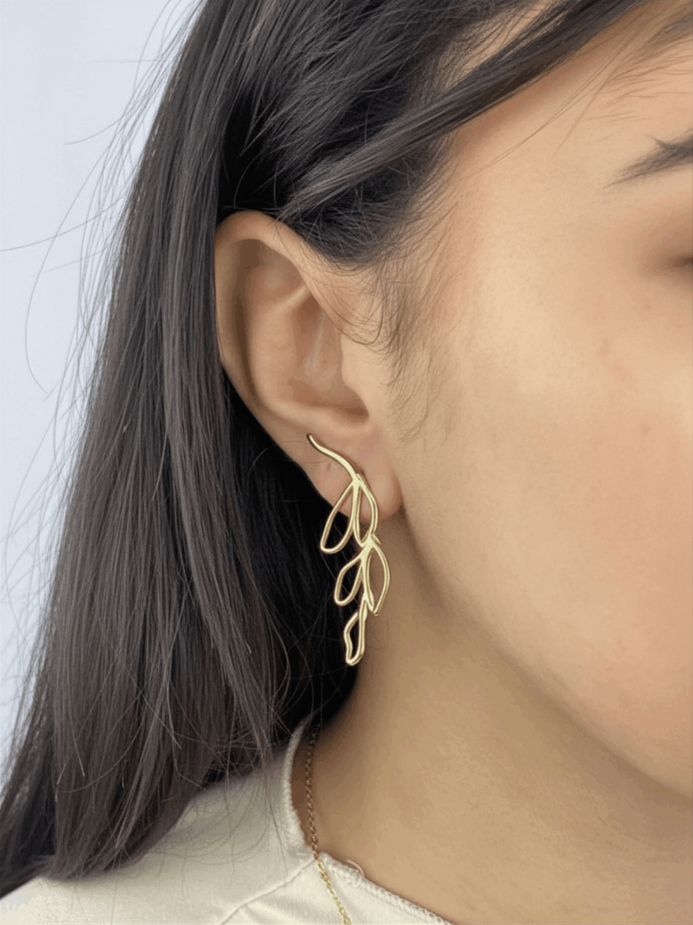 Lys Golden Earrings, photo 1