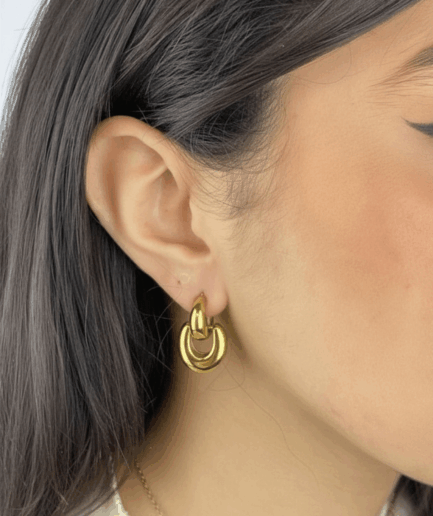 Salima Golden Earrings