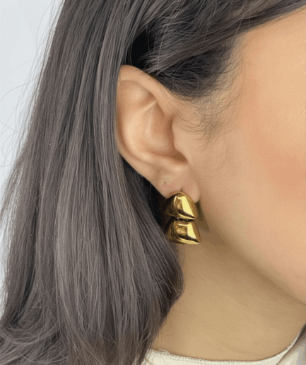 Tree Golden Earrings
