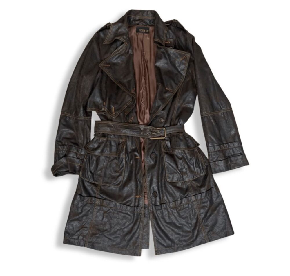 Long Leather Jacket Plein Sud, photo 6