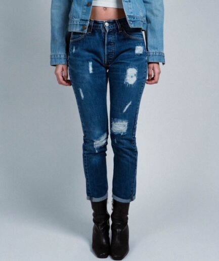 Jean Levi’s 501 W29L2-Destroy