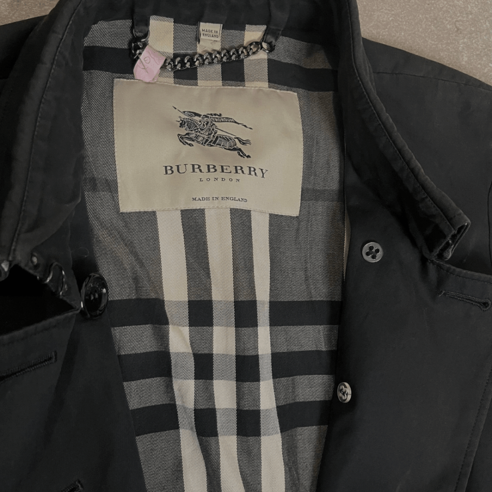 Black Trench Burberry, photo 4