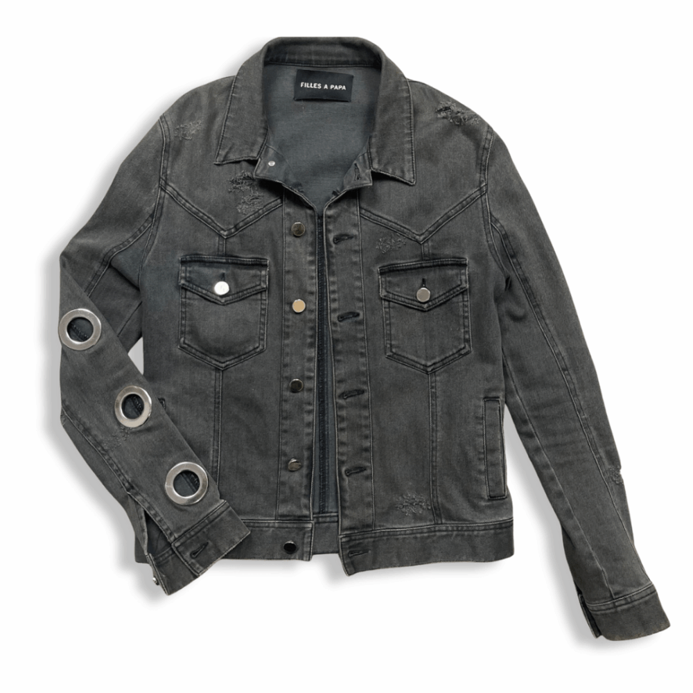 Denim Jacket FILLE A PAPA, photo 1