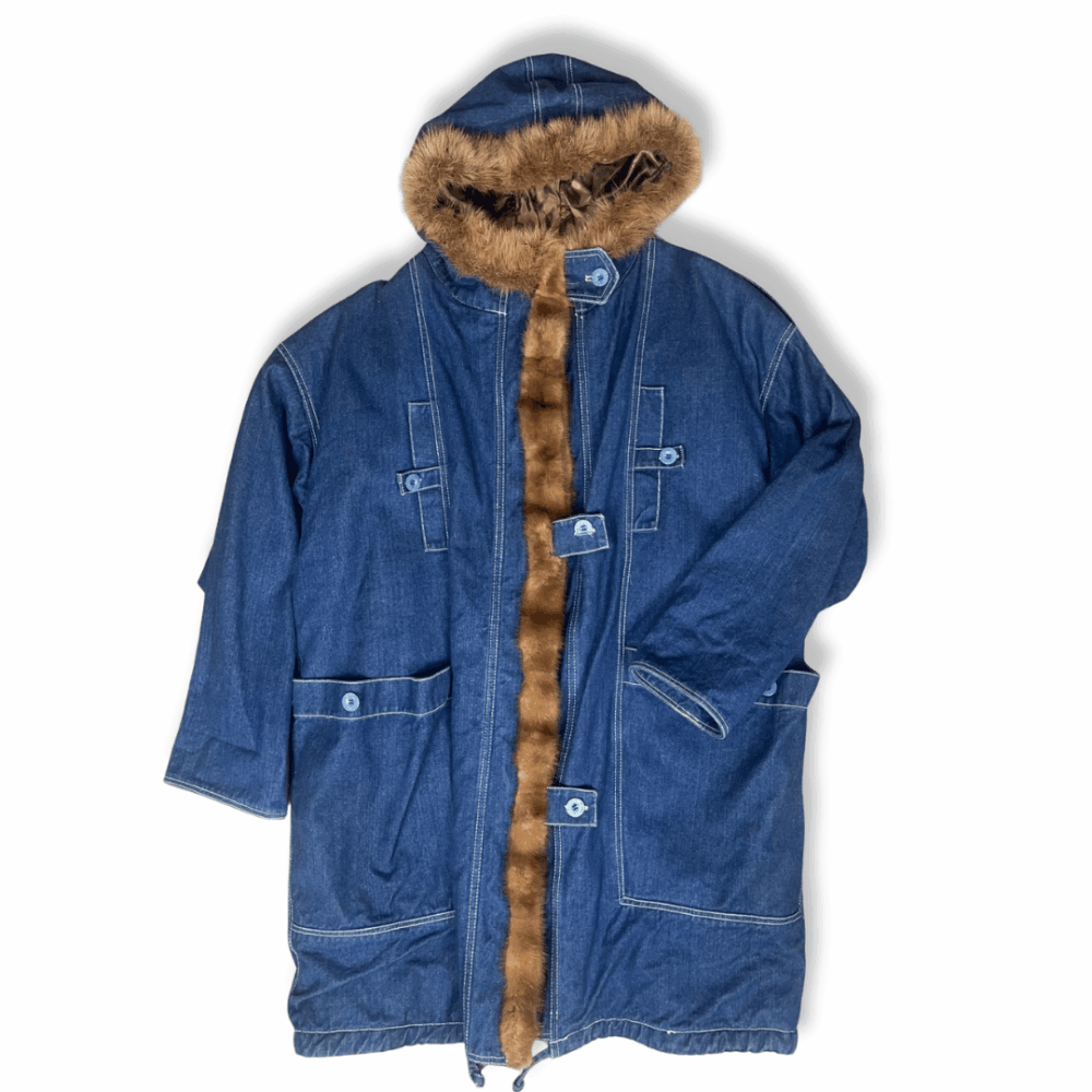 Denim Jacker Fur High Jeans Time, photo 1