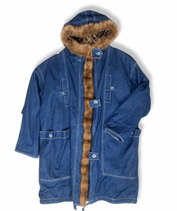 Denim Jacker Fur High Jeans Time