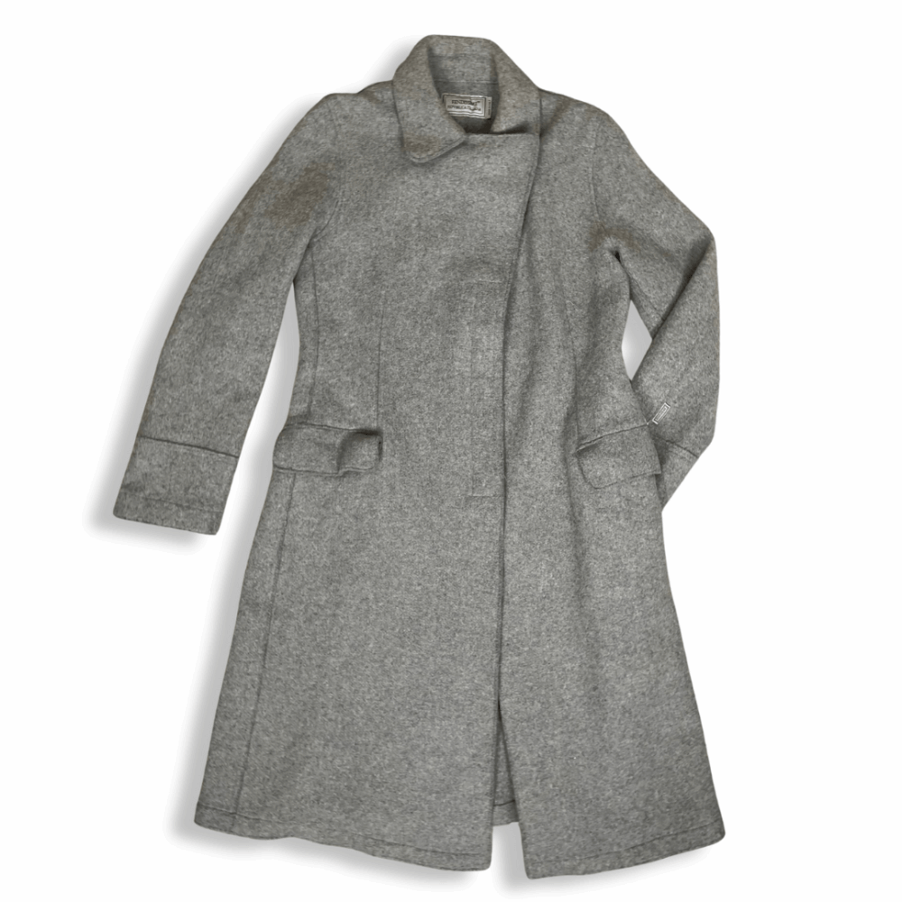 Fendissime Grey Trench Coat, photo 3