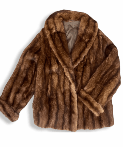 Fur Jacket Big Collar