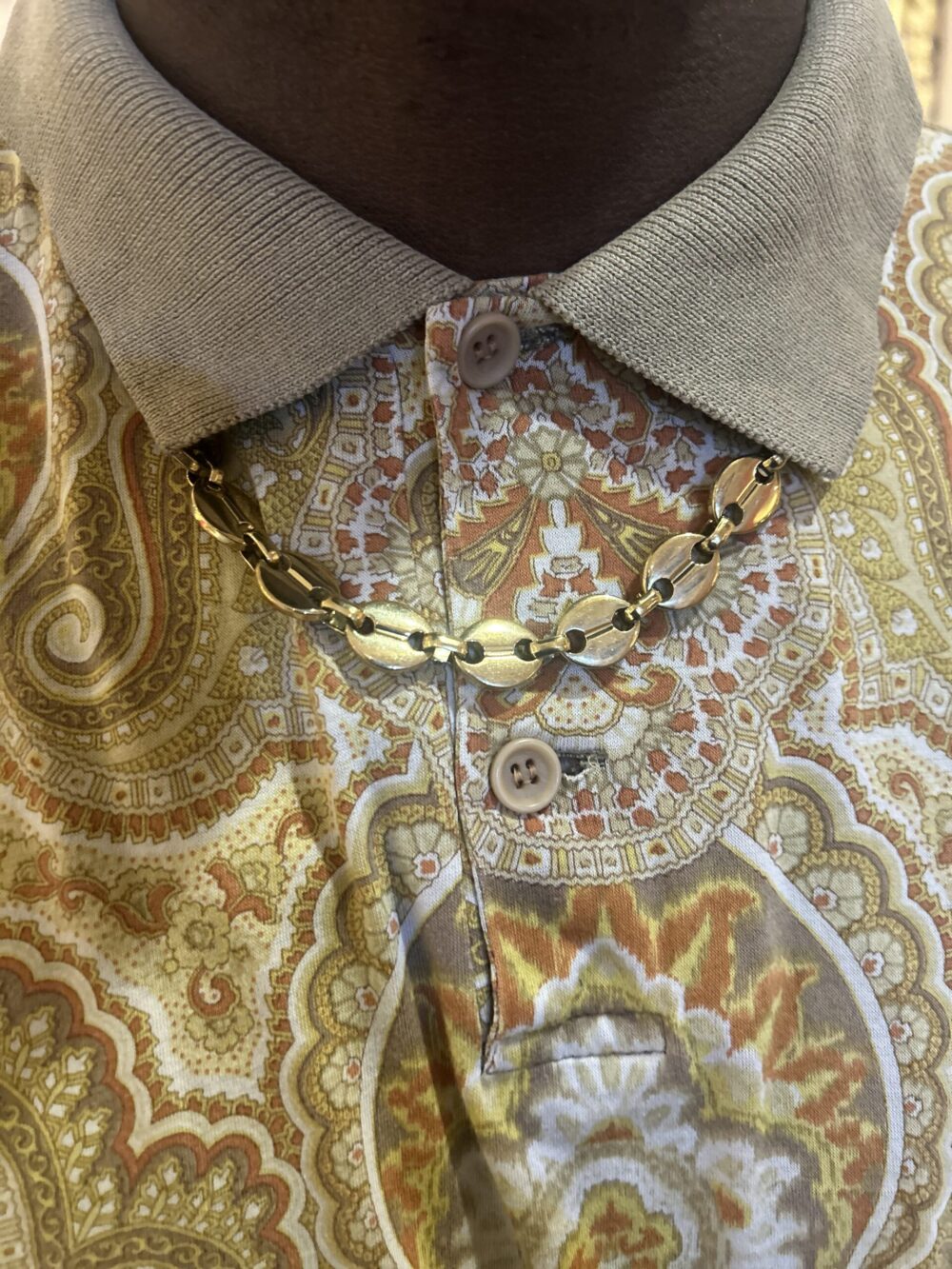 Necklace Golden Coffee, photo 1