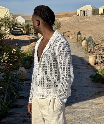 Upcycling Lace Shirt Tshinanu