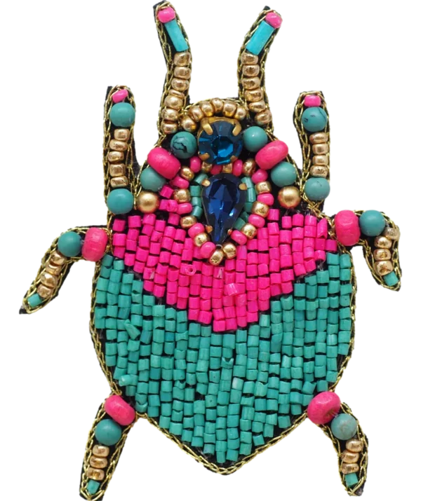 NIIKI Broche Scarab Radiant