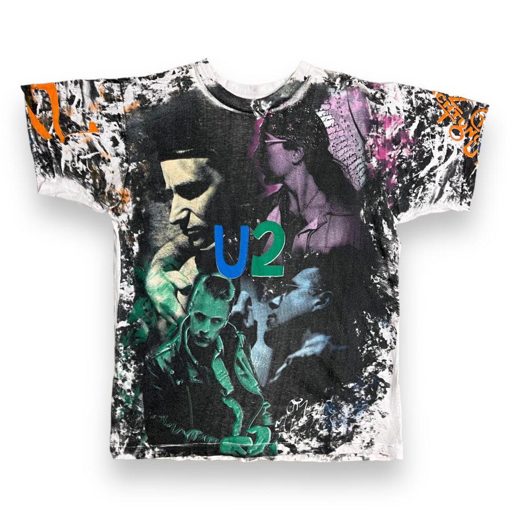 T-Shirt Vintage U2 Achtung Baby Zoo Tour, photo 1
