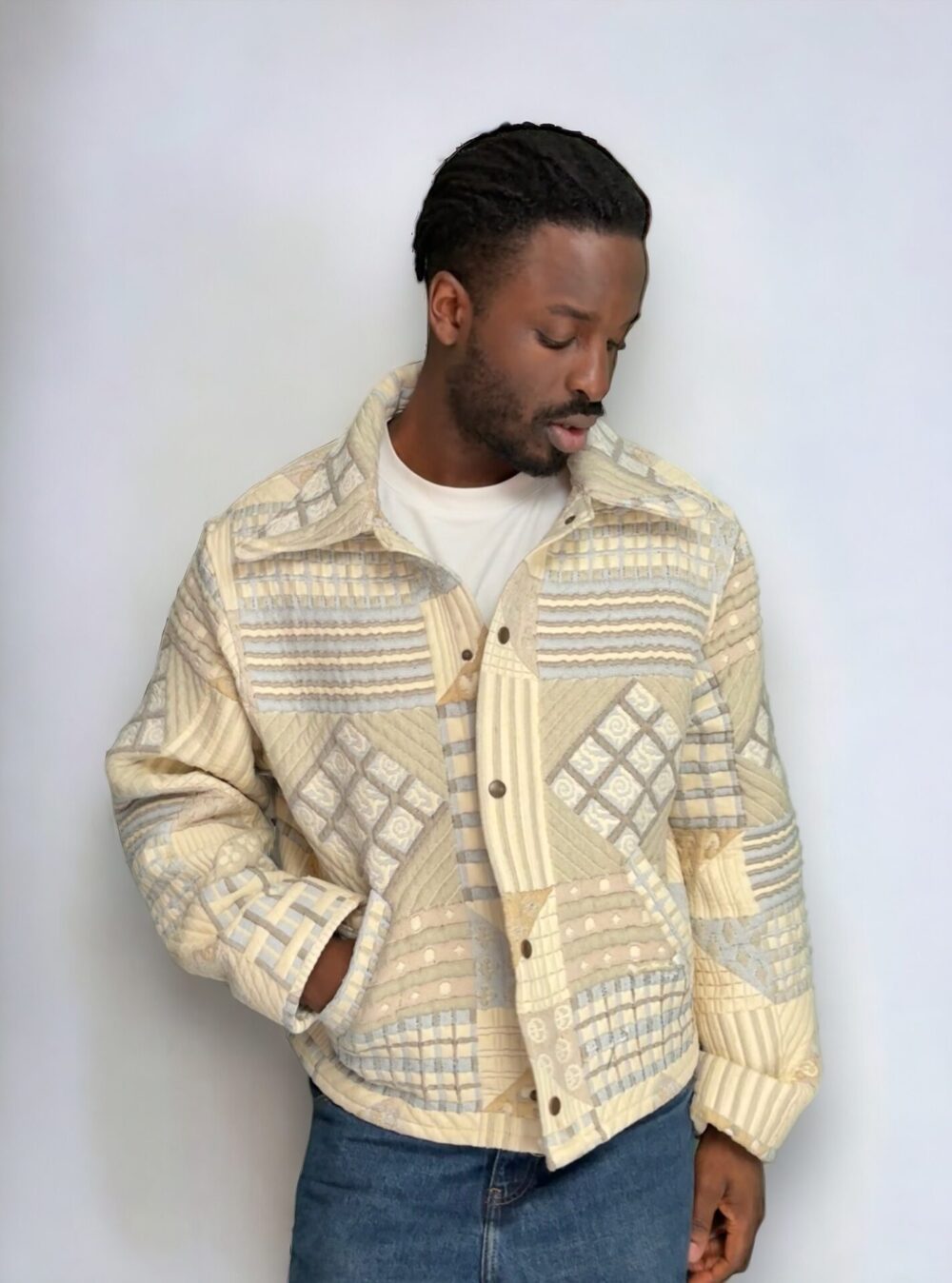 Upcycling Padded Blanket Jacket, photo 1