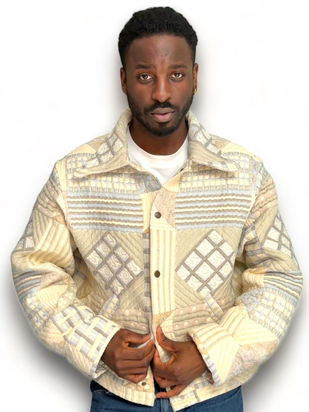 Upcycling Padded Blanket Jacket, photo 2