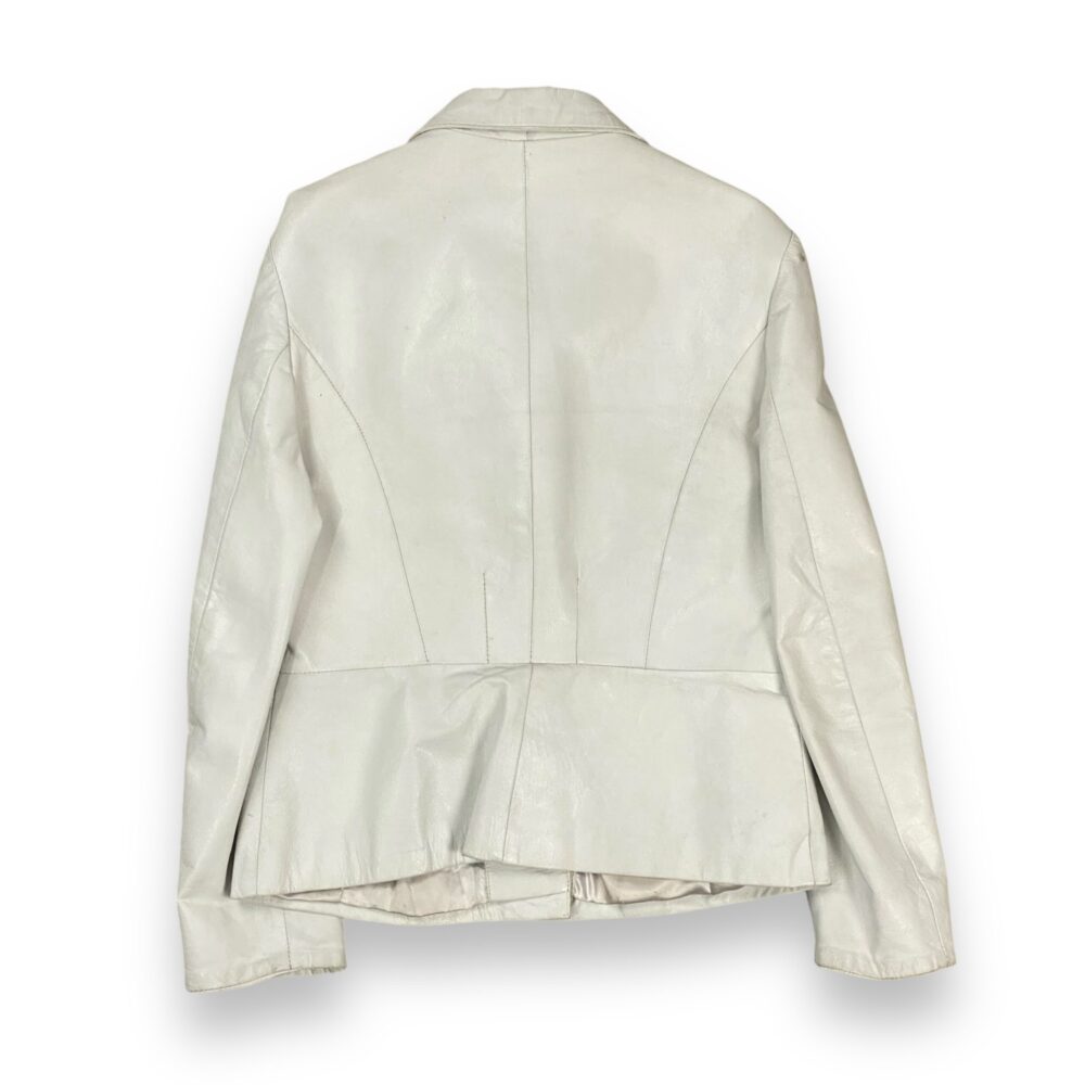 Leather Blazer White, photo 2