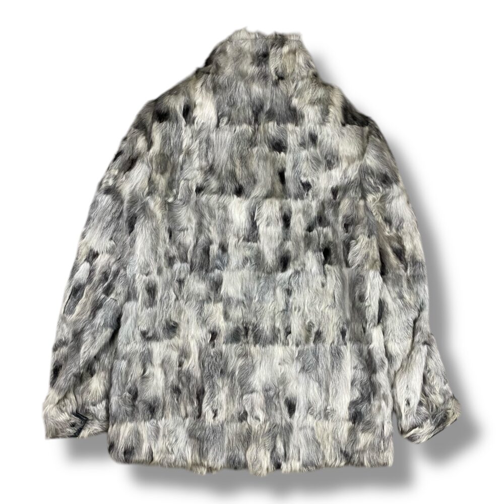 Jacket Grey Fur Rabbit, photo 2