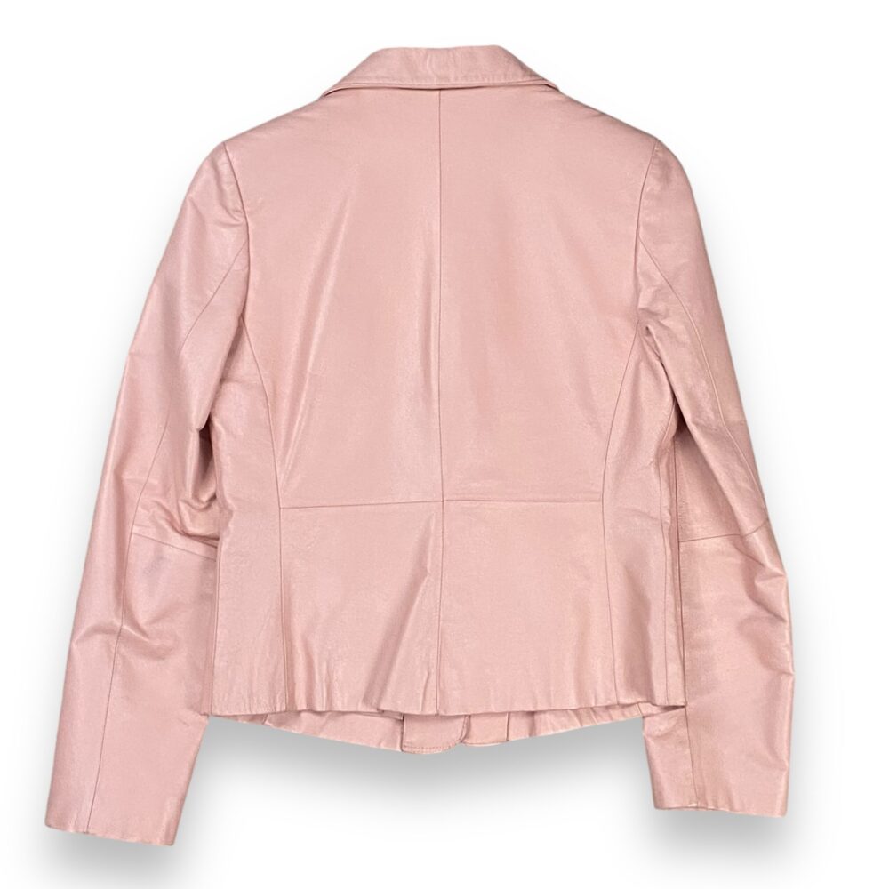 Leather Blazer Pink, photo 2