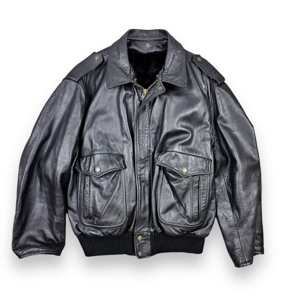 Leather Jacket Aviator, photo 1