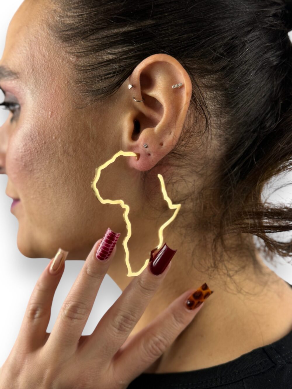 Africa Golden Earrings, photo 1
