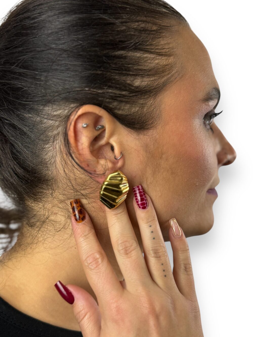 Flo Gold Earrings, photo 2