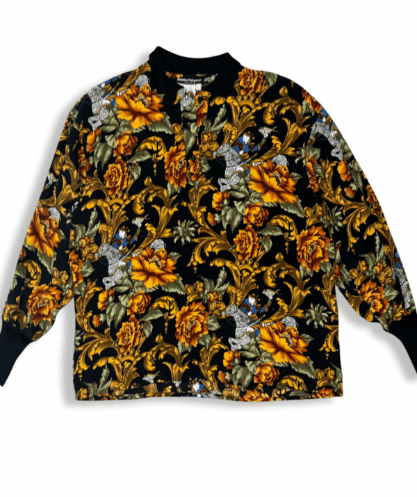 Salvatore Ferragamo Baroque Silk Shirt