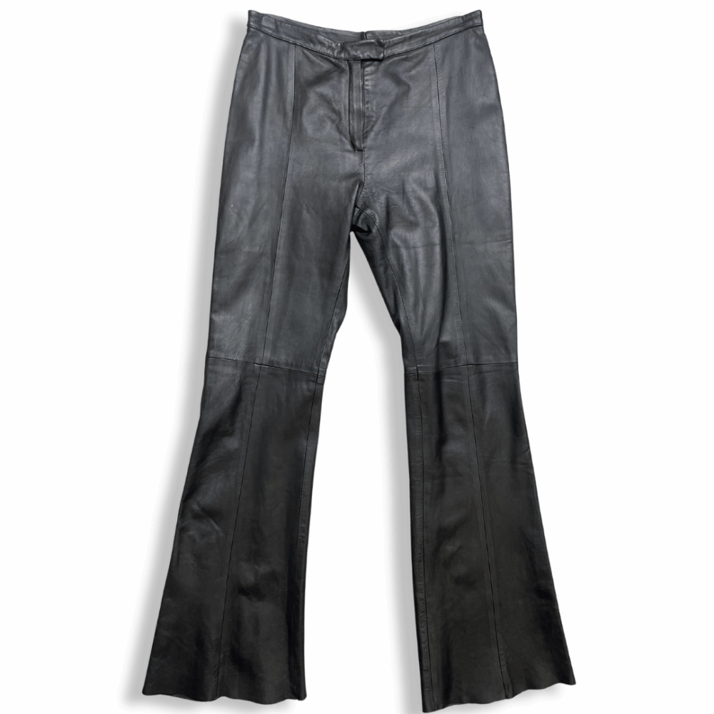Pant Leather Bootcut, photo 1