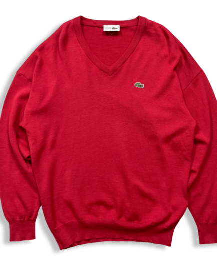 Lacoste Red Knit