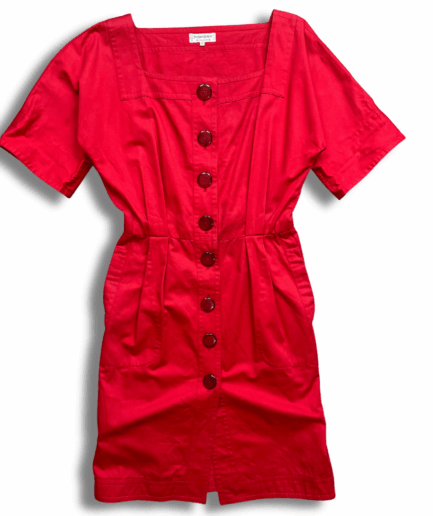 Yves Saint Laurent Red Dress
