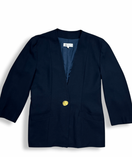 Blazer Pura Lana Navy Blue