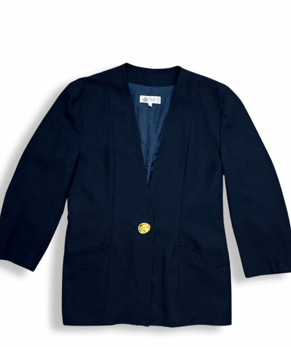 Blazer Pura Lana Navy Blue