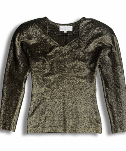 Blouse Shiny Gold Asterisco