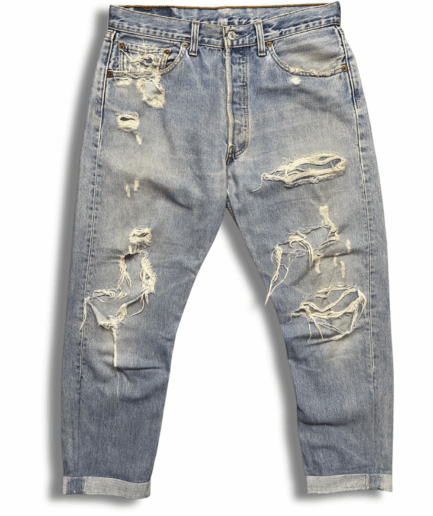 Jean Levi’s 501 W32L34-Destroy1