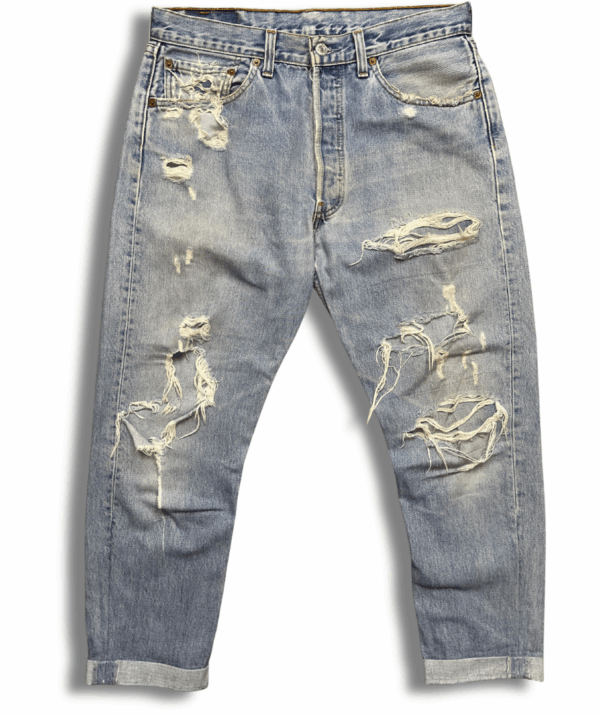 Jean Levi’s 501 W32L34-Destroy1