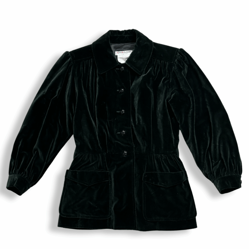 Blazer Velvet Saint Laurent Rive Gauche, photo 1