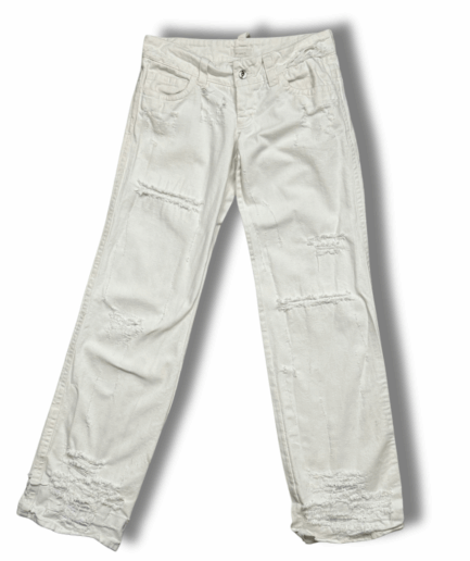 Denim Pant Pinko White