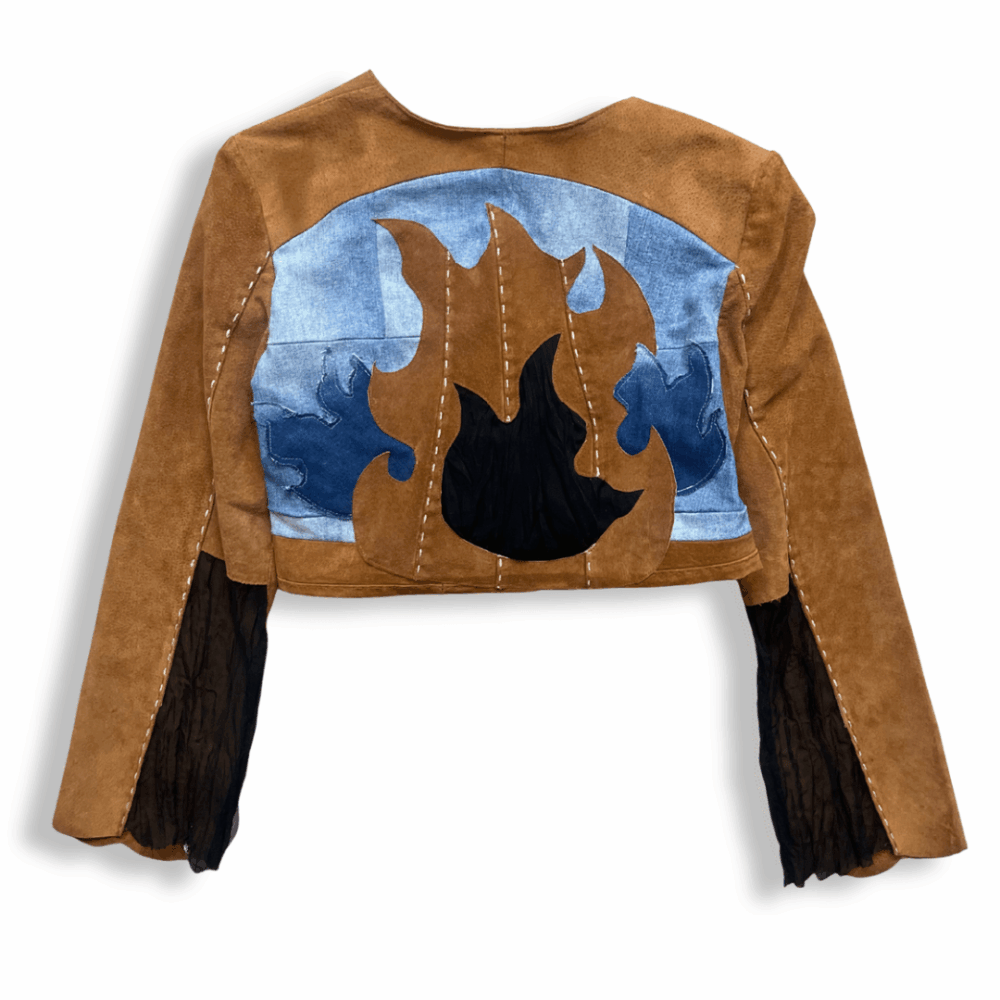 Helmo Denim PatchWork Jkt, photo 3