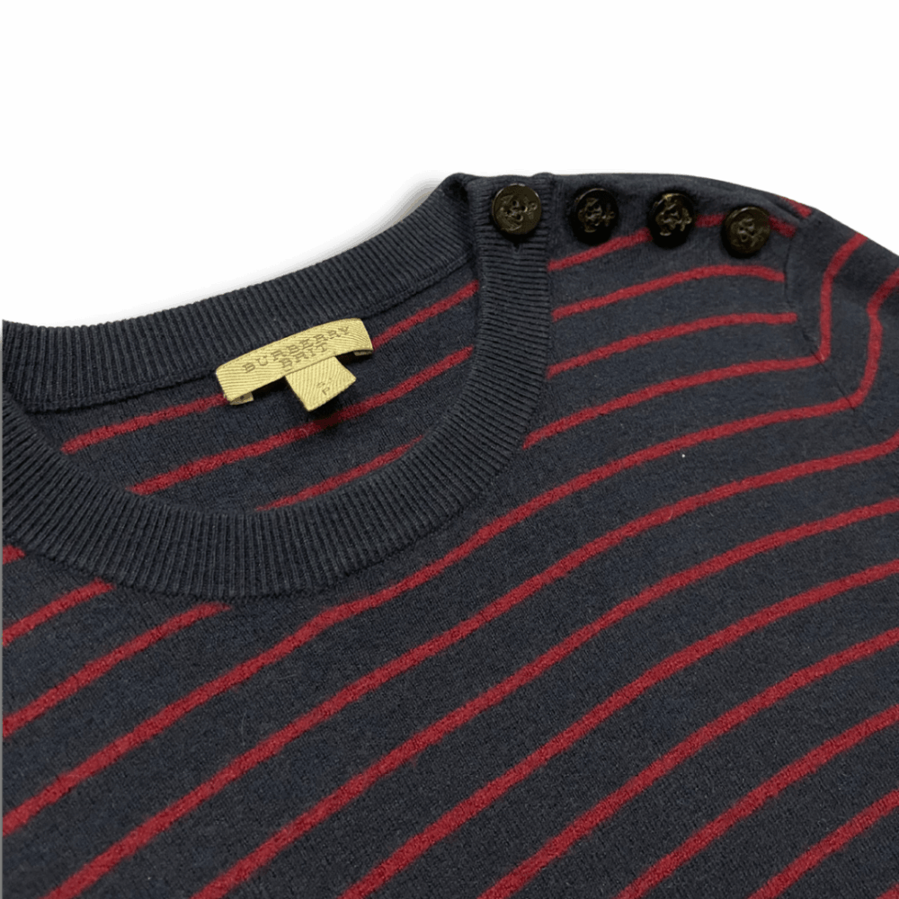 Blue Cashmere Knit Burberry, photo 3