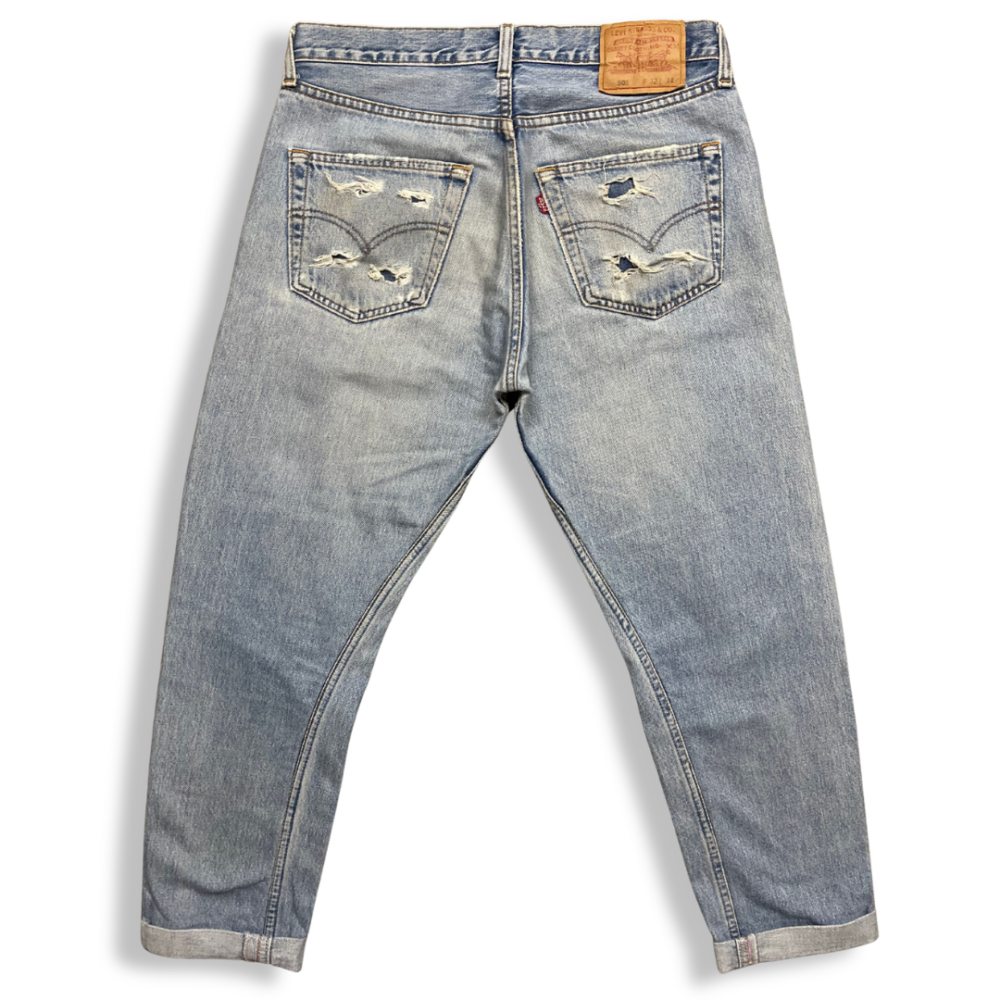 Jean Levi’s 501 W32L34-Destroy1, photo 3