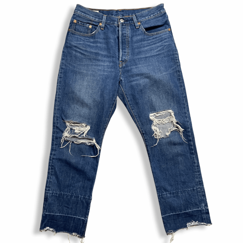 Jean Levi’s 501 W29L26-Destroy2, photo 1