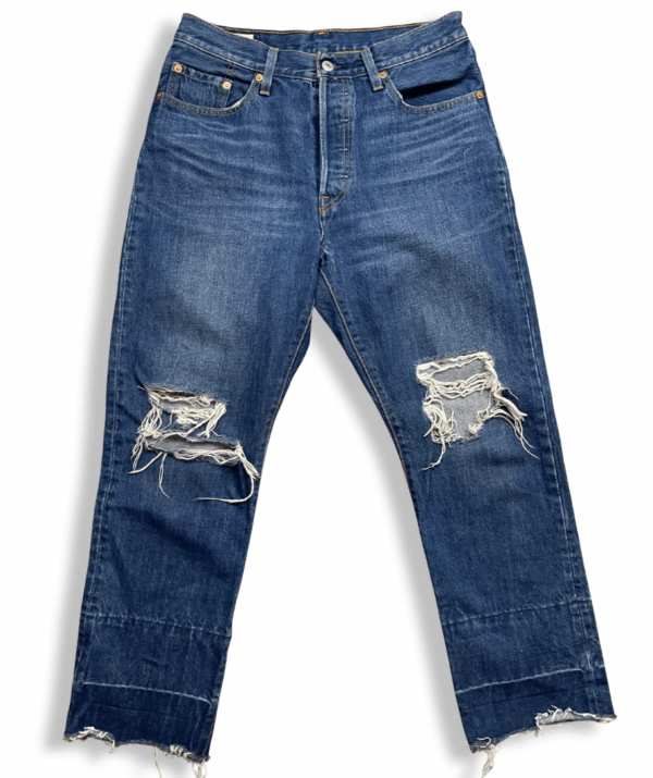 Jean Levi’s 501 W29L26-Destroy2