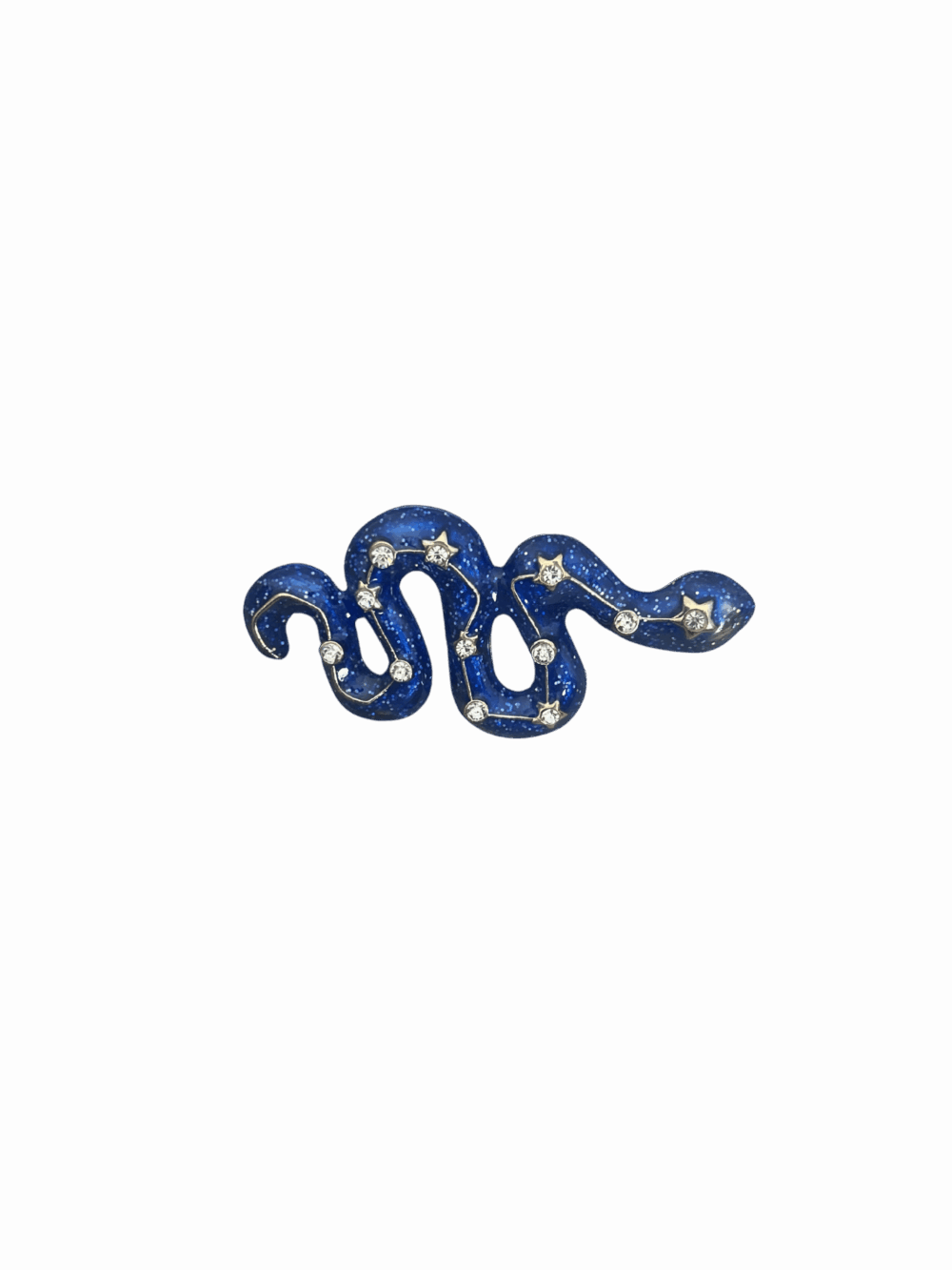 Broche Snakin Blue, photo 1