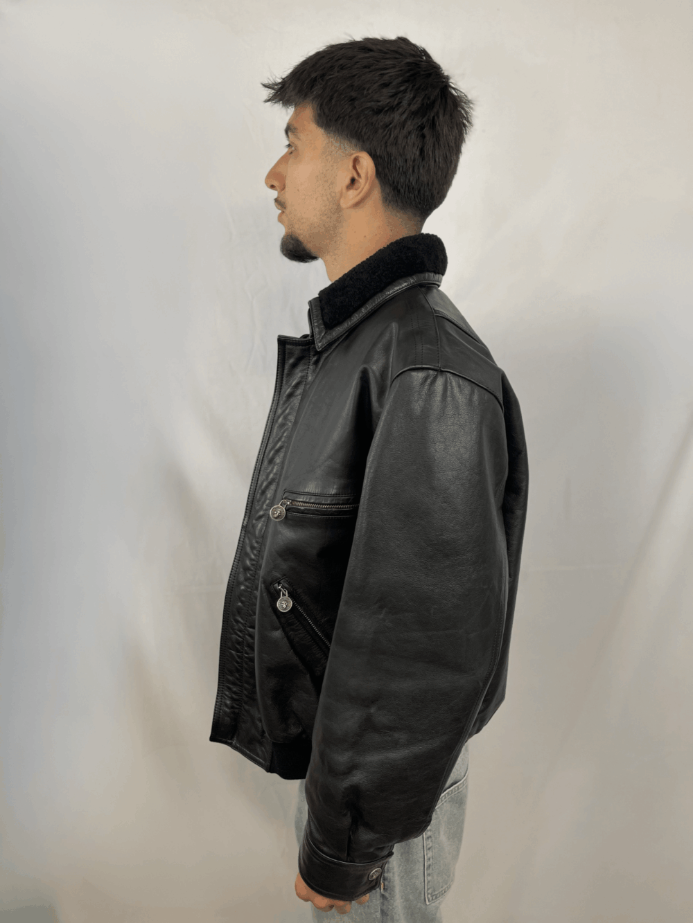 Versus Versace Veste Cuir, photo 3