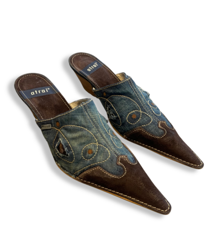 mule en denim