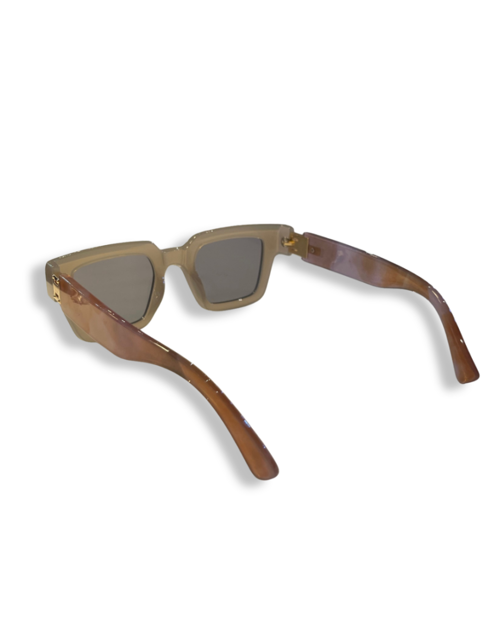 Jean Lunettes Carrées Grises et Mauves, photo 3