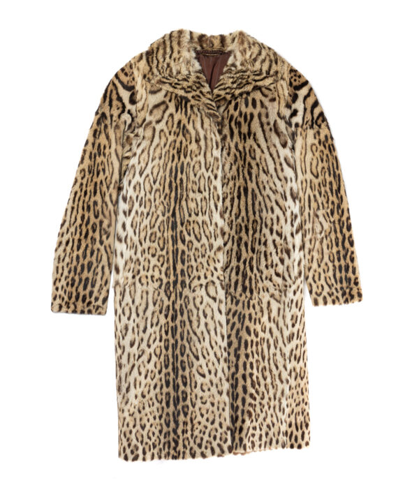 Fourrure Veste Léopard