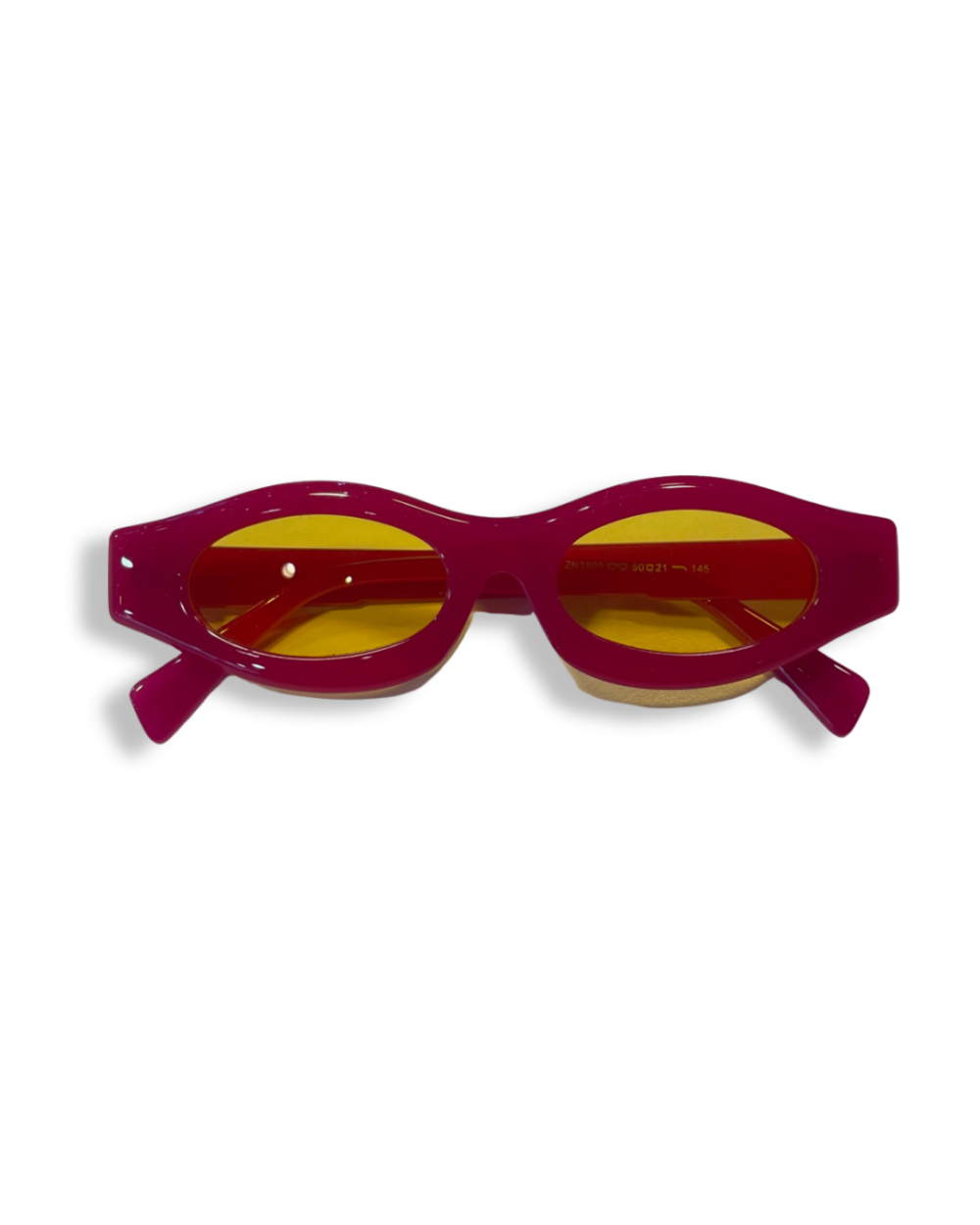 Lunettes Rectangulaires Roses Jaunes, photo 1