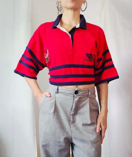 Polo Dos Nu Rouge