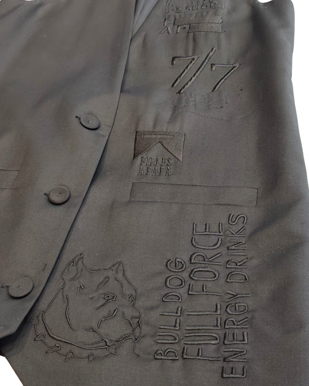 Filles à Papa - Blazer Sans Manches Brodé, photo 3