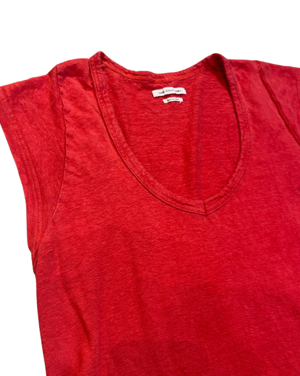 Isabel Marant - T-shirt Rouge, photo 2